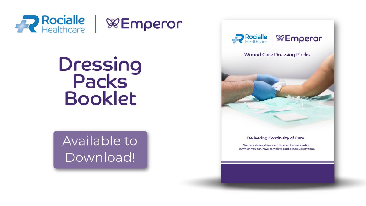 Our wound care dressing pack booklet is now available on our website.
Click here to view our specialised range of aseptic dressing packs.

bit.ly/3E53D4y

#Woundcare #DressingPack #TVN