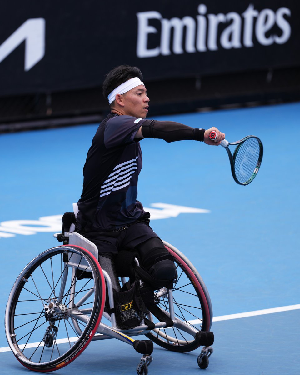 wilsontennisjp's tweet photo. W TEAM | 眞田卓
車いす男子シングルス、男子ダブルスに出場の眞田卓
シングルスでは世界ランク6位をストレートで破る戦いを見せてくれました!
準々決勝では敗退したものの、今後のさらなる活躍に期待です!
#blade98s
#wilsontennis
#ウイルソンテニス https://t.co/nnF95sccSl