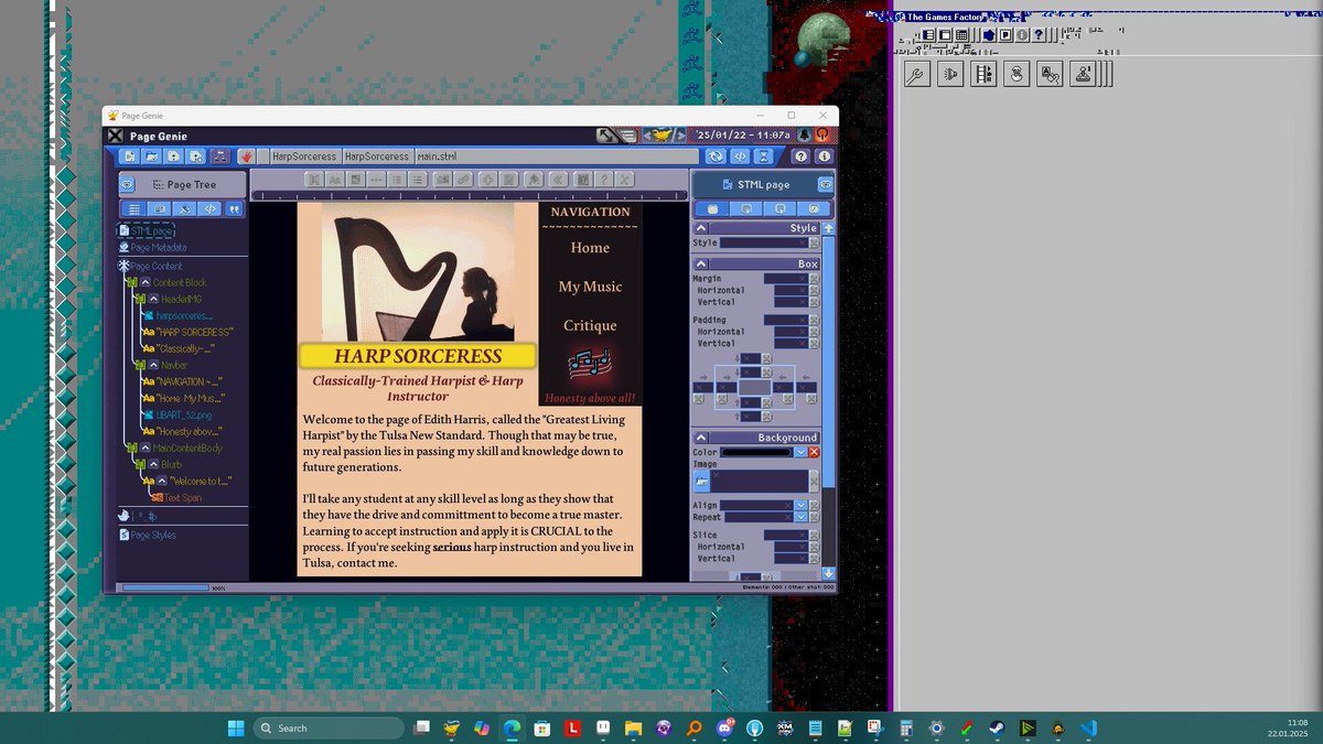 Jay Tholen (@jaytholen) on Twitter photo aw yeah, <a href="/Mark_LaCroix/">Mark LaCroix ( ⮕ 🧵, 🐘, 🦋)</a> got the Dreamsettler Page Genie working as a standalone program. Now I don't have to open Unity to make pages! And it operates at full res! Here's my first actual page. look forward to her critiques, heh heh. aw yeah, <a href="/Mark_LaCroix/">Mark LaCroix ( ⮕ 🧵, 🐘, 🦋)</a> got the Dreamsettler Page Genie working as a standalone program. Now I don't have to open Unity to make pages! And it operates at full res! Here's my first actual page. look forward to her critiques, heh heh.