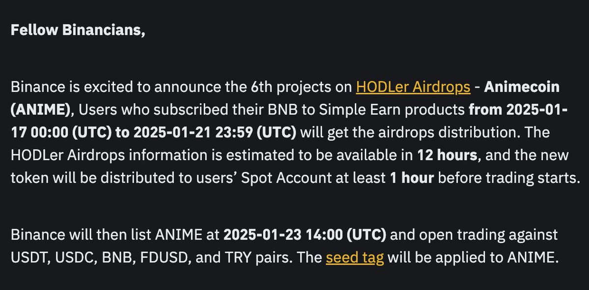dingalingts's tweet photo. $ANIME on Binance confirmed IKZ ⛩️⛩️🫡🫡 https://t.co/8ZPefMTint