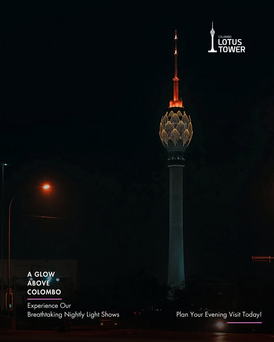 Colombo Lotus Tower tweet media