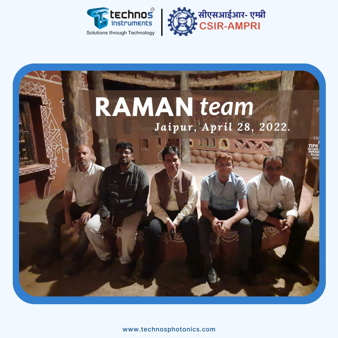 TechnoSInstrume's tweet photo. Thrilled to announce the FIRST 'IndiRAM-CTR - Make in India Confocal Micro Raman Spectrometer,' developed under CSIR-NMITLI by CSIR-AMPRI &amp; TechnoS Instruments, has reached a commercialization milestone with 10 institutions across Academia, R&amp;D, and Industry! 🇮🇳✨ #MakeInIndia https://t.co/sctYyVV9R8