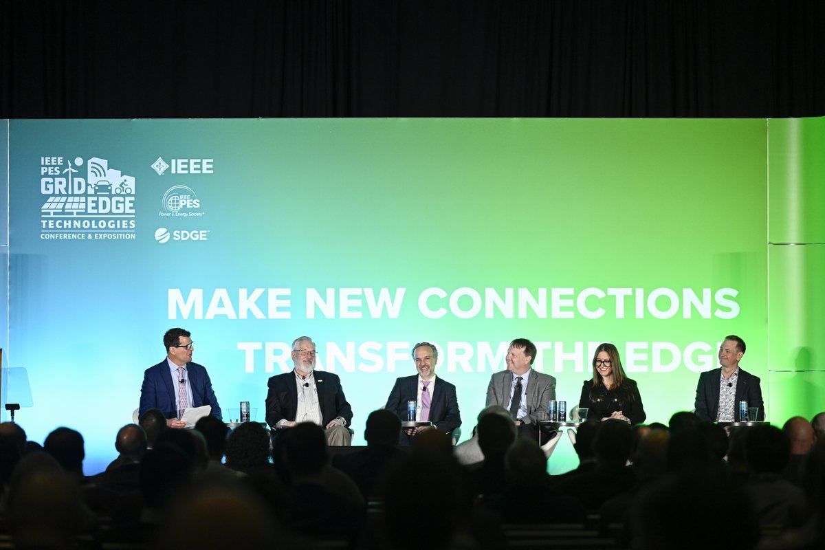 IEEEPESGridEdge's tweet image. A few highlights from today at #pesgridedge! Insightful keynote, jam-packed Super Sessions, best-in-the-industry panel sessions, topped off with the Opening Reception overlooking the beautiful San Diego Bay — what were your favorite parts?