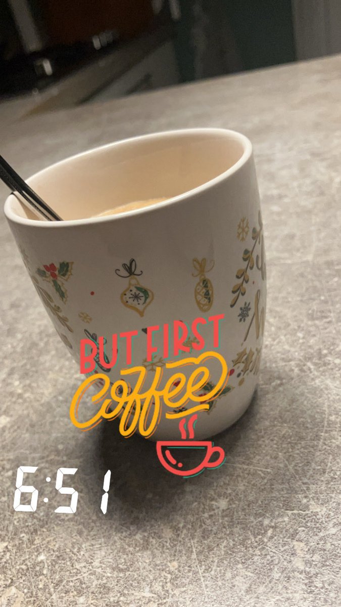 Goedemorgen, weer een nieuwe dag en het is zelfs helder buiten. Even geen #mist. Super fijn. Maar nu eerst koffie. #goedemorgen #coffee