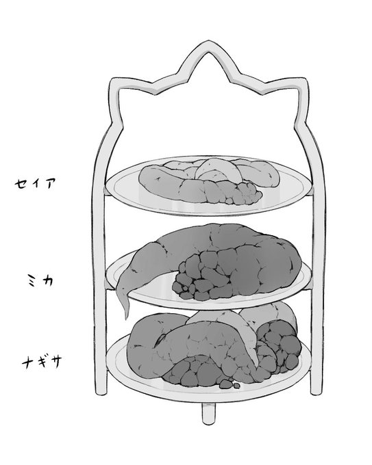 テ◯ーパー◯ィーのアフタヌーンうんこ。 