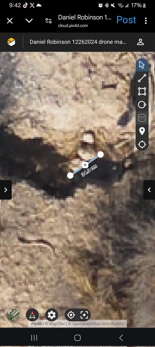 IzzyZombieGamez's tweet photo. @SF_investigates Possible skeletal remains in small ditch https://t.co/Z0J9caUQrF