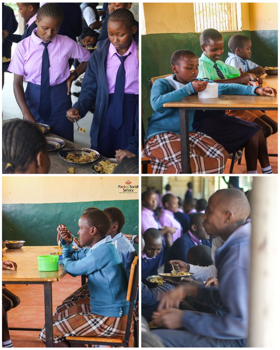 _pankajsocial's tweet image. Nurturing the future, one meal at a time! Our School Feeding Program fuels the minds of thousands of students across Kenya daily, ensuring they have the nourishment they need to thrive and succeed.  #EducationForAll #SchoolFeedingProgram #Pankajsocialservice