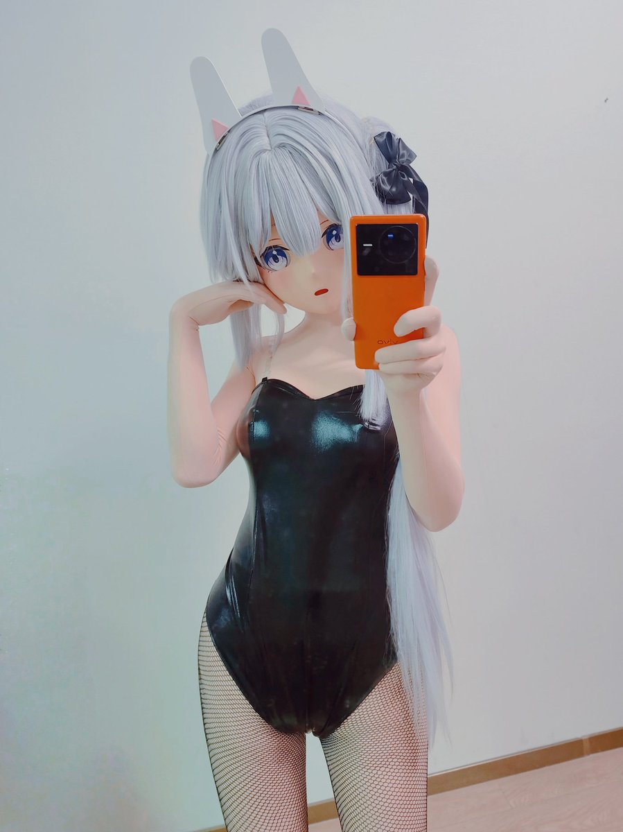 是兔女郎兔兔🐇
#kigurumi 
#月雪ミヤコ