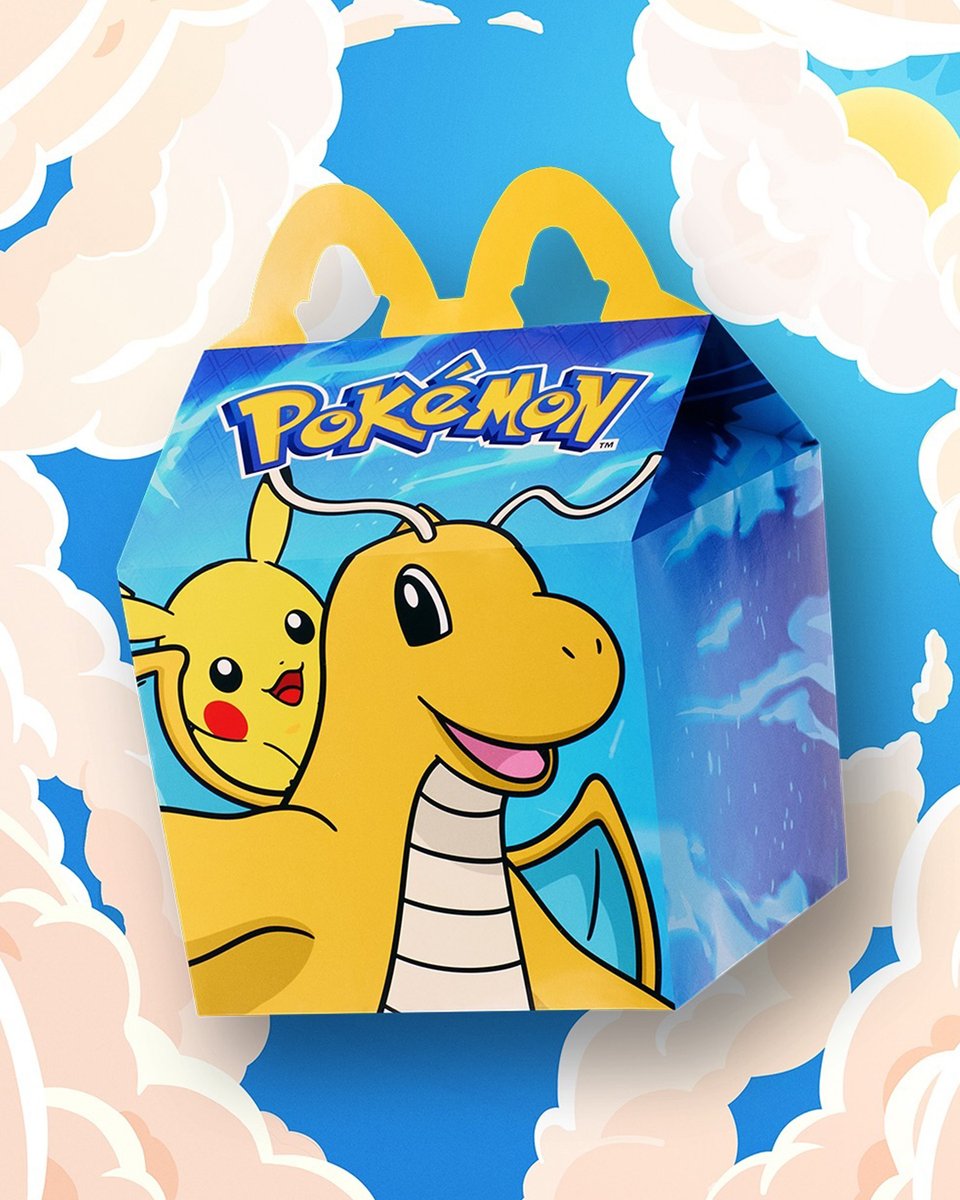 mcdonald's pokemon booster pack 1X Pokemon 2025 Dragons McDonalds Promo Sealed Booster Card Free Shipping!