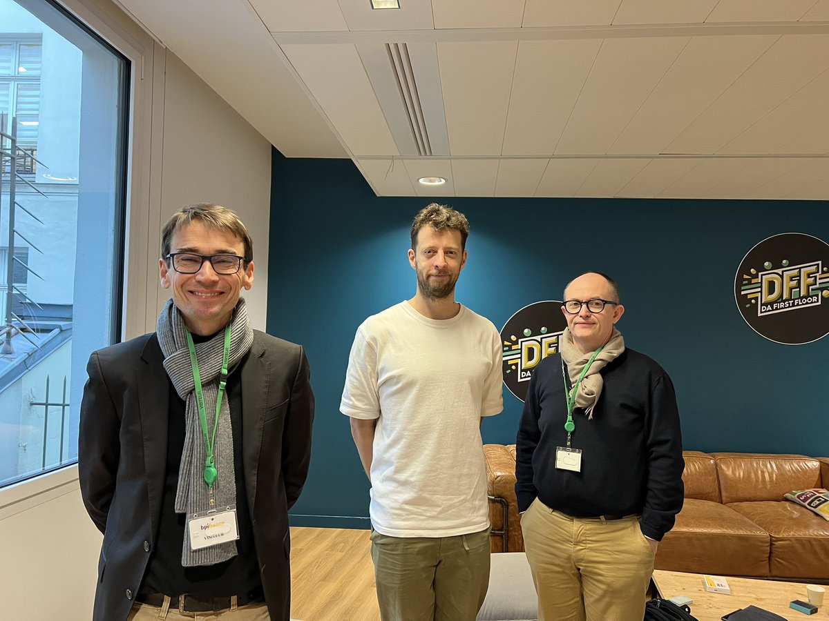 FabienneBlineau's tweet photo. Le Club Excellence @Bpifrance
Rencontre avec Olivier Demut et Philippe Roguedas OSO-AI
« Oreille augmentée des patients »
Formidable innovation pr les personnes dépendantes notamment ds les #ehpads
Bienvenue ds la @lafrenchcare #deeptech
📍Brest
👉 https://t.co/jcyoPYkVfn https://t.co/0PKqjQzuEL