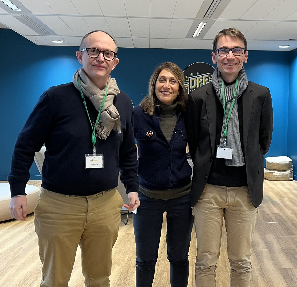 FabienneBlineau's tweet photo. Le Club Excellence @Bpifrance
Rencontre avec Olivier Demut et Philippe Roguedas OSO-AI
« Oreille augmentée des patients »
Formidable innovation pr les personnes dépendantes notamment ds les #ehpads
Bienvenue ds la @lafrenchcare #deeptech
📍Brest
👉 https://t.co/jcyoPYkVfn https://t.co/0PKqjQzuEL