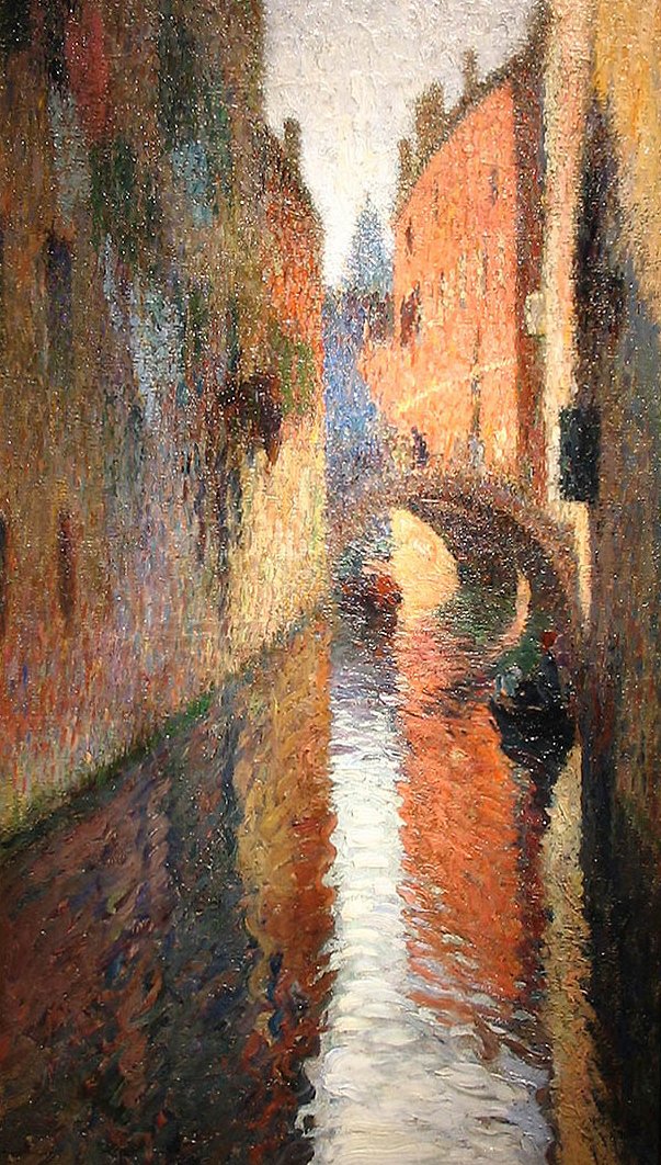 Henri Martin, Canal in Venice