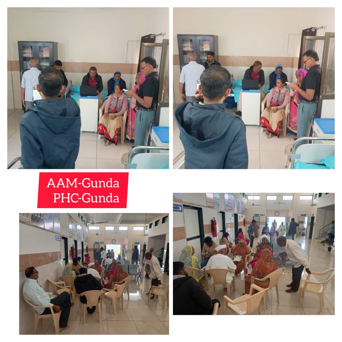 પ્રા.આ.કેન્દ્ર ગુંદા ખાતે 100 દિવસ ટીબી નિર્મૂલન કાર્યક્રમ અંતર્ગત ડાયાબીટીસ, 60 વર્ષથી વધુ ઉંમર, ધૂમ્રપાન, આલ્કોહોલ,18.5 કરતા ઓછા BMI જેવા લાભાર્થીના 124 જેટલા  x-ray દ્વારા ટીબી નિદાન કરવામાં આવેલ તેમાં શંકાસ્પદ 49 લોકોનું  સ્પુટમ લેવામાં આવેલ.