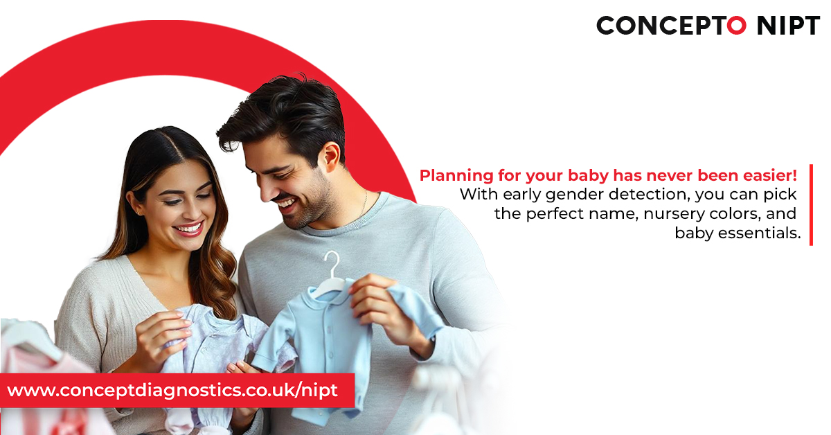 Planning for your baby has never been easier! With early gender detection, you can pick the perfect name, nursery colors, and baby essentials. 💖💙#EarlyDetection #NIPTBenefits #PrenatalCare #InformedParents