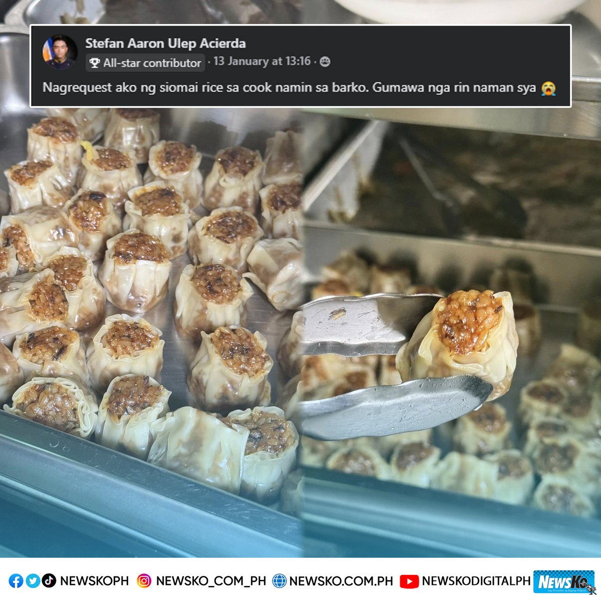 NewsKoPH's tweet image. #MemesPH: &apos;Yung niliteral ng nagluto ang request mong putahe. 😹

📸 FB/ Stefan Acierda

Bisitahin aming website: newsko.com.ph

#ViralPH #GoodVibesPH #Trending