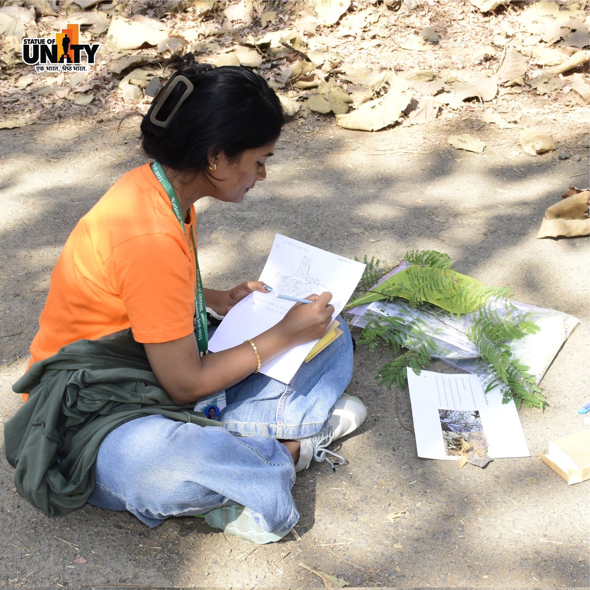 souindia's tweet photo. The 1st National Botanical Fest is in full swing at Ekta Nagar, bringing botany students closer to nature's wonders and fostering a deeper understanding of biodiversity.

#StatueOfUnity #NationalBotanyFest2025 #EktaNagar #150YearsOfSardarPatel #UnityInBioDiversity https://t.co/yujzA0EZCO