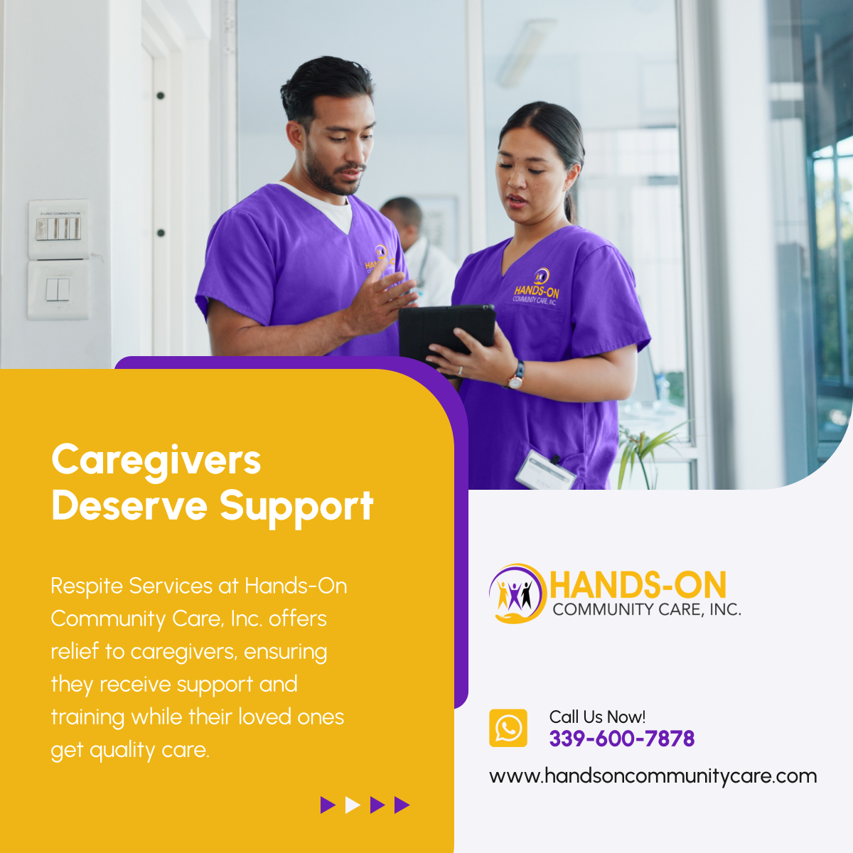 handsoncommcare's tweet photo. Recharge with our Respite Services, designed to support caregivers. Your well-being matters, too. Contact us to learn how we can help. 

#BillericaMA #HumanServicesAndTrainingPrograms #CaregiverSupport https://t.co/lvDUQXwQc4