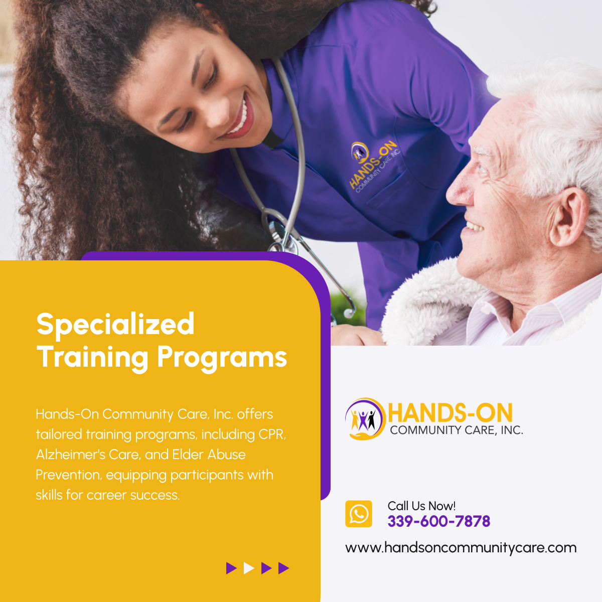 handsoncommcare's tweet photo. Advance your career with our training programs! Hands-On Community Care, Inc. provides certifications and practical skills for your growth. Enroll today to enhance your expertise! 

#BillericaMA #HumanServicesAndTrainingPrograms #ProfessionalTraining https://t.co/AdCcPCGQax