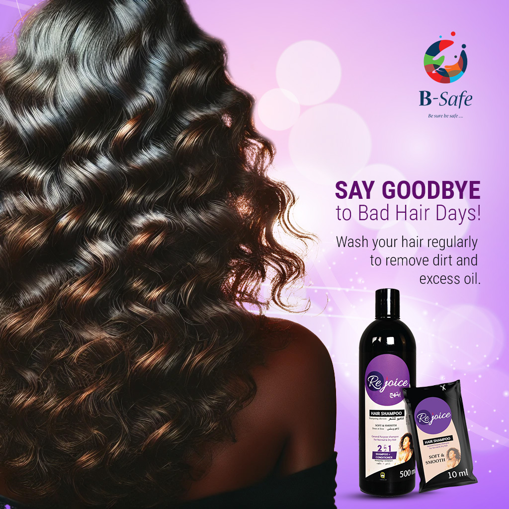 BSafeug's tweet photo. With Rejoice Hair Shampoo, your hair gets the love it deserves! 🧖🏾‍♀️💆🏾‍♂️
🌟 Soft, smooth, and healthy hair for all types.
✨ Removes dirt and excess oil effortlessly.
Your perfect hair day starts here! 💜
📍Available now!
#HairCare #RejoiceShampoo #BSafe #HealthyHair #SoftAndSmooth https://t.co/0DVQMoNXtA