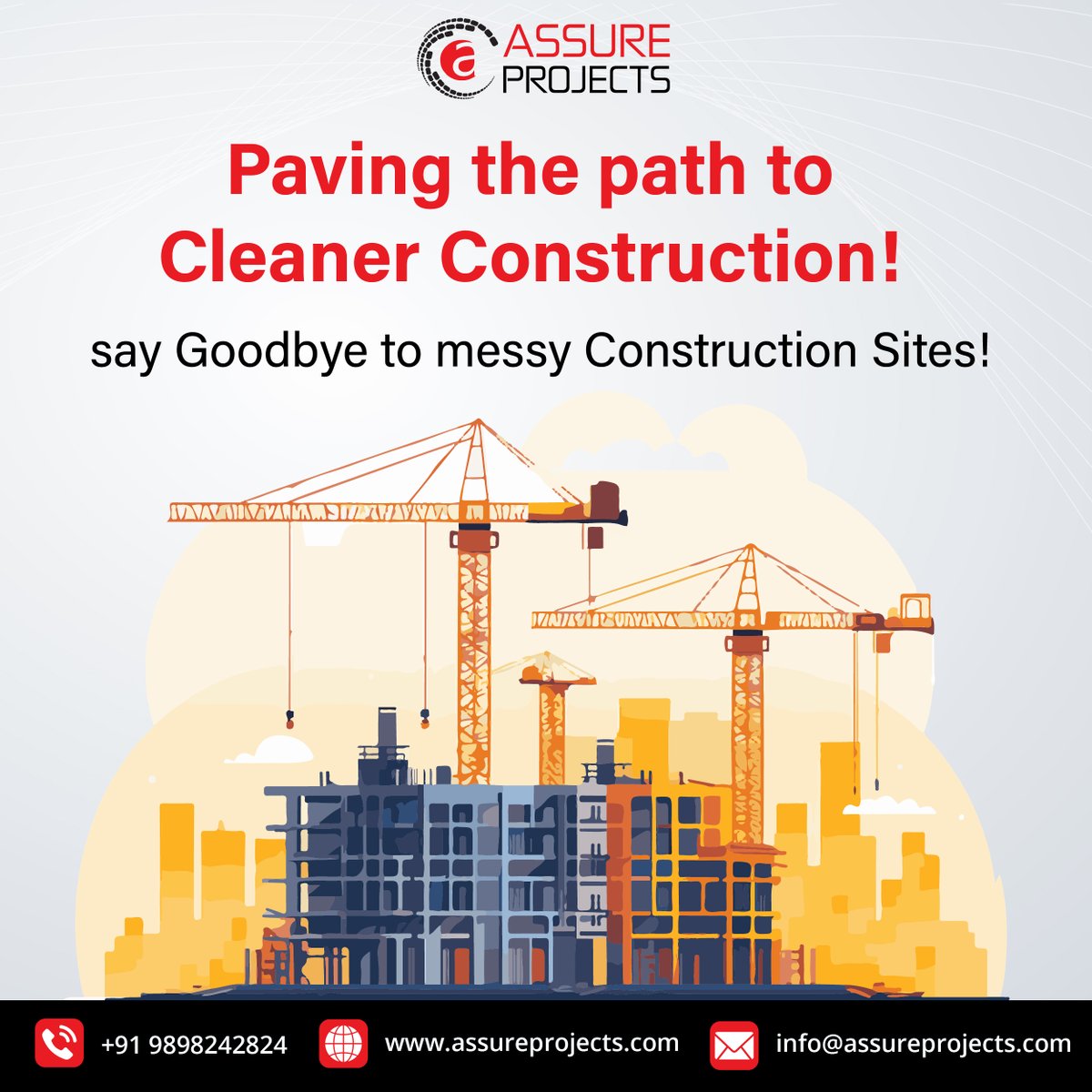 Assureprojects's tweet image. 🏗️ Building the Future, One Project at a Time! 🏗️
At @Assureprojects, we don’t just build structures, we build dreams! 💡 With years of expertise, innovation, and a commitment to quality, we are dedicated to turning your vision into reality.
#ConstructionExcellence