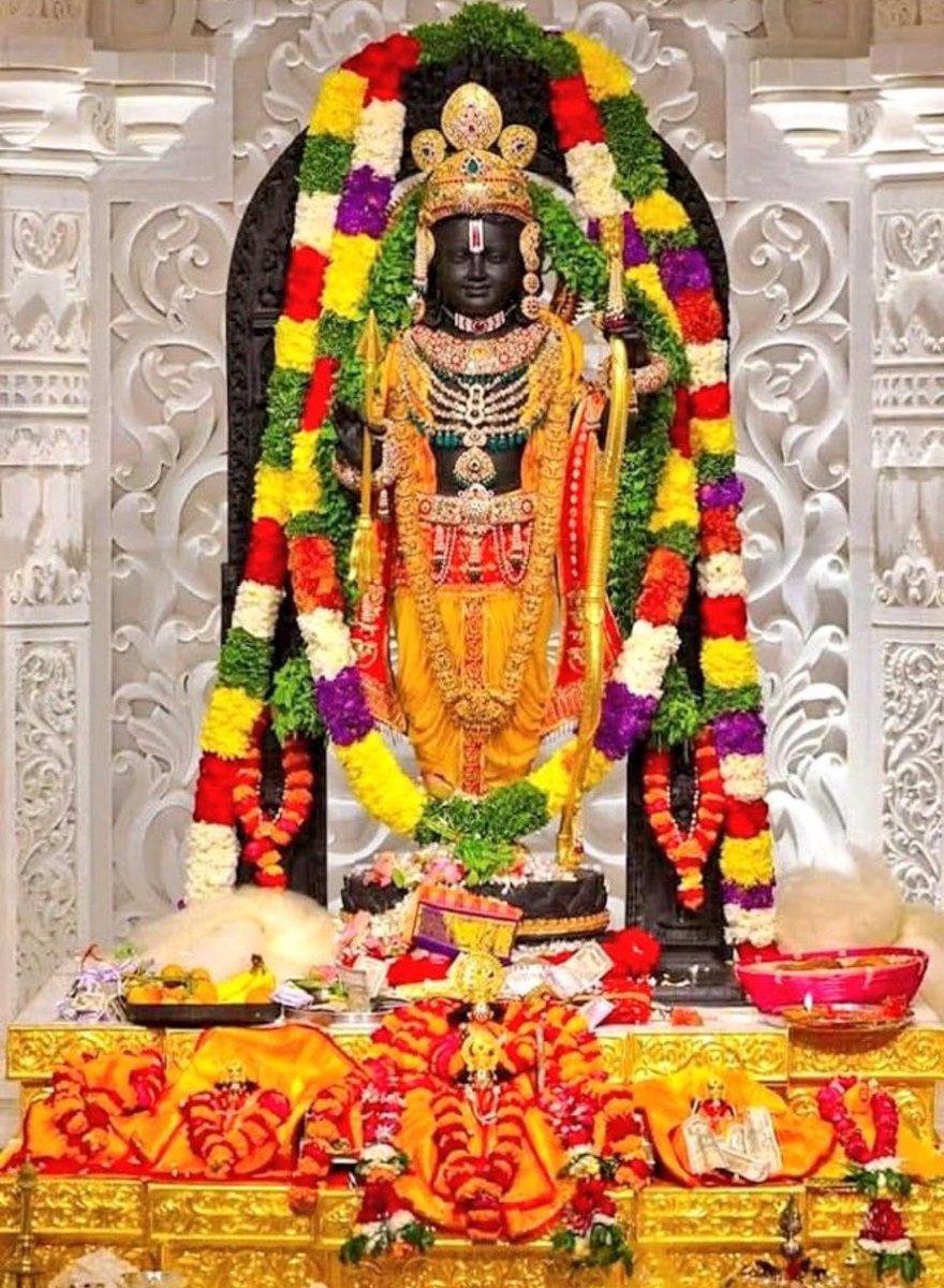 "जो मेरे साथ श्री रघुनाथ तो किस बात की चिंता!"

Today let's have a darshan of Lord Sriramalala with lot of Bhav( Spiritual emotion).

Prayer: O Shri Ram, I pray at your feet to bless us for the establishment of #HinduRashtra in Bharat and everywhere in the world as soon as