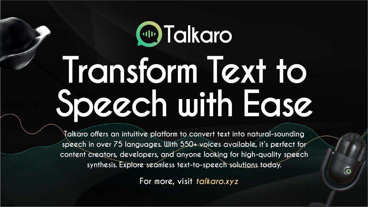Talkaro AI tweet media