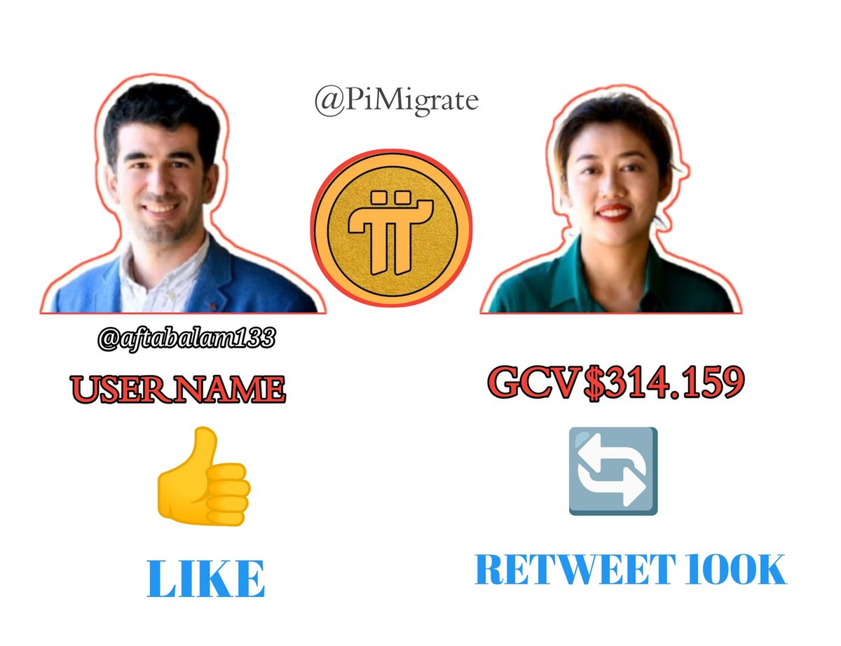 PiMigrate's tweet photo. Pioneers! if you have NO friends on your profile, and you're not dropping your username, what are you waiting for ?

 Quickly Drop Your Username and Retweet This Post. 🚀🚀🚀🚀🚀🚀🚀🚀🚀🚀

Username (Aftabalam133)

#Pioneers #PiNetwork #PiNetwork2025 #OpenMainNet #PiKYC $Pi #Pi https://t.co/RhR8vYWF9p