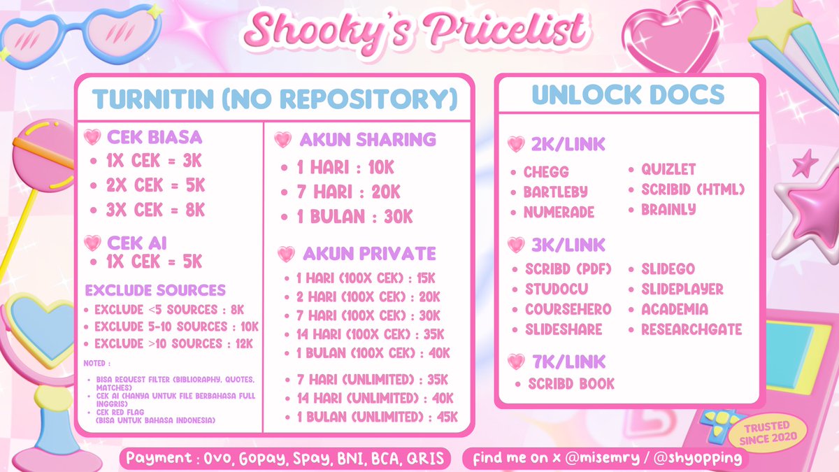 [ 9047  #ZonaUang ]

sewa dan upgrāde zōom premiūm, turnitin, canva ready ya. fast proses order ke wa ya kak wa.me/6281372716299