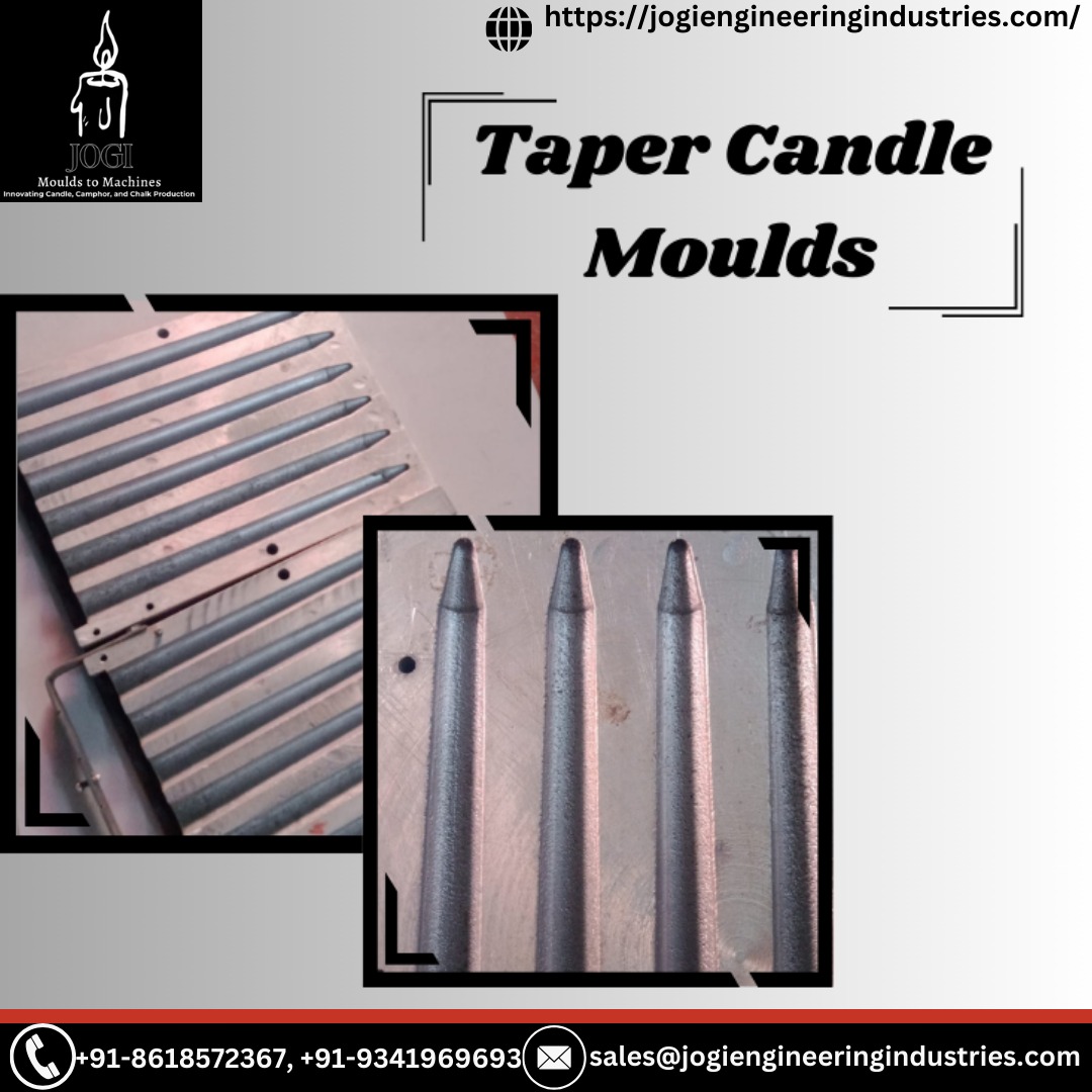 EngineeringJogi's tweet photo. Craft perfection with Taper Candle Moulds by Jogi Engineering Industries! 🕯️ Sleek, durable, and precise for stunning candle designs.

📞 +91-8618572367 | 🌐 https://t.co/VbkVyZpVQf
#TaperCandles #CandleMoulds #Craftsmanship #CandleMaking https://t.co/mJejsvghit