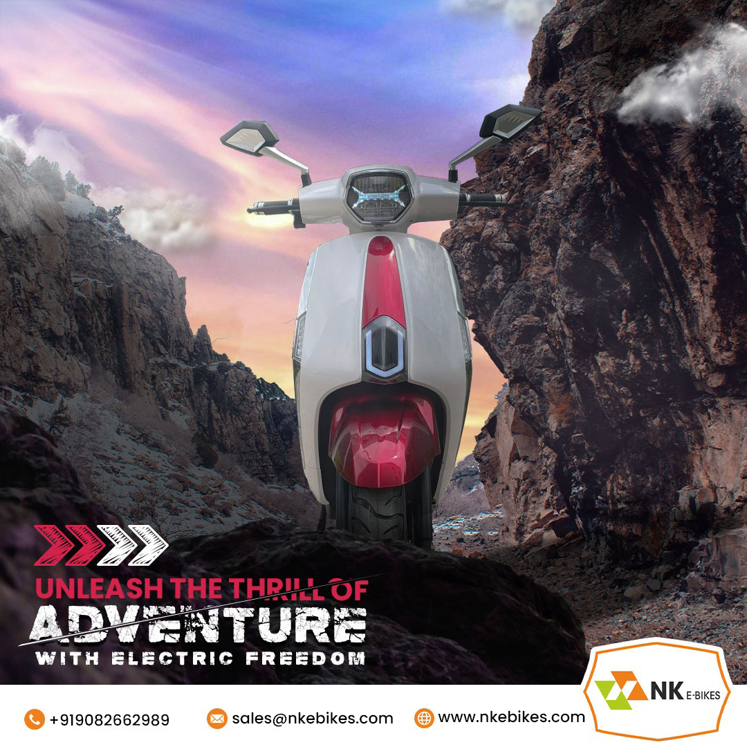 NKEBikes's tweet image. Unleash the thrill of adventure 🚀 with electric freedom ⚡️. Explore new horizons 🌍, feel the rush
-
Order now - Steal The Show In Style
📲: +91-9082662989
🌐: nkebikes.com
📧: sales@nkebikes.com
_
#ElectricAdventure #RideTheFuture #ExploreWithFreedom