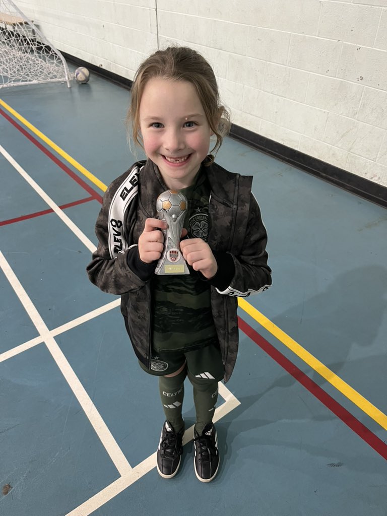 Johanna with player of the match , following in her brothers foot steps <a href="/Bratts13/">Jen Bratts</a> <a href="/BrunswickS13/">Brunswick Community Primary School</a> <a href="/shellbratton/">Michelle Bratton-Kerr</a>