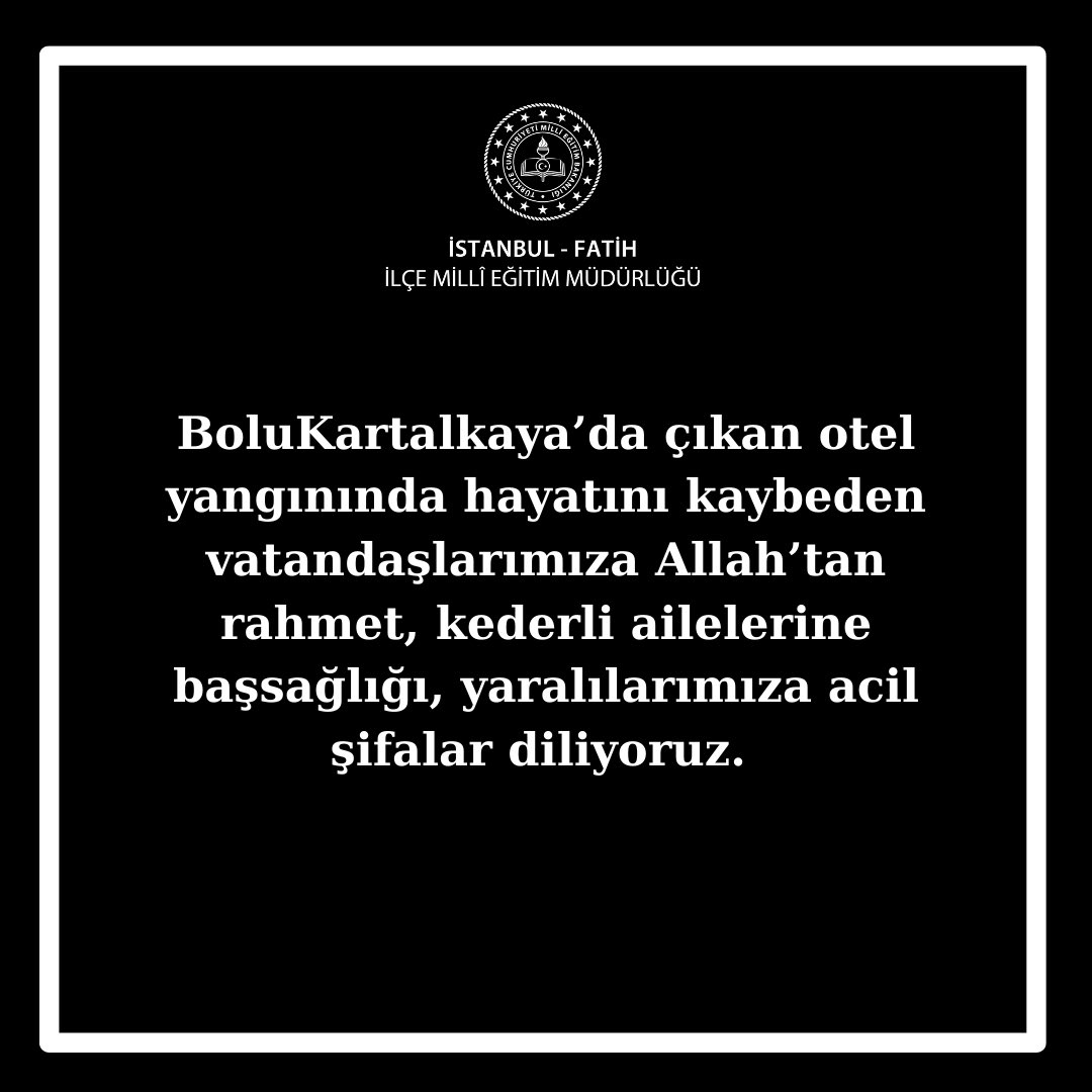 Milletimizin başı sağ olsun.