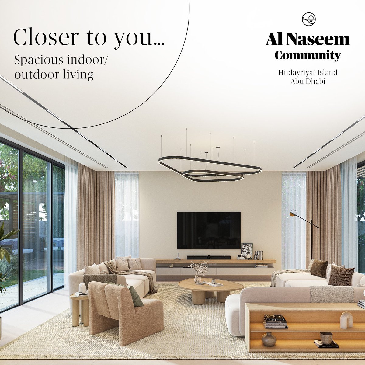 ModonProperties's tweet image. Discover 5 & 6-bedroom villas at Al Naseem Community, #HudayriyatIsland —where convenience meets tranquillity, with schools, parks, and healthcare nearby. Learn more at Modon.com or visit our sales centre daily from 9am - 9pm.
#Modon #InAbuDhabi #ModonProperties
