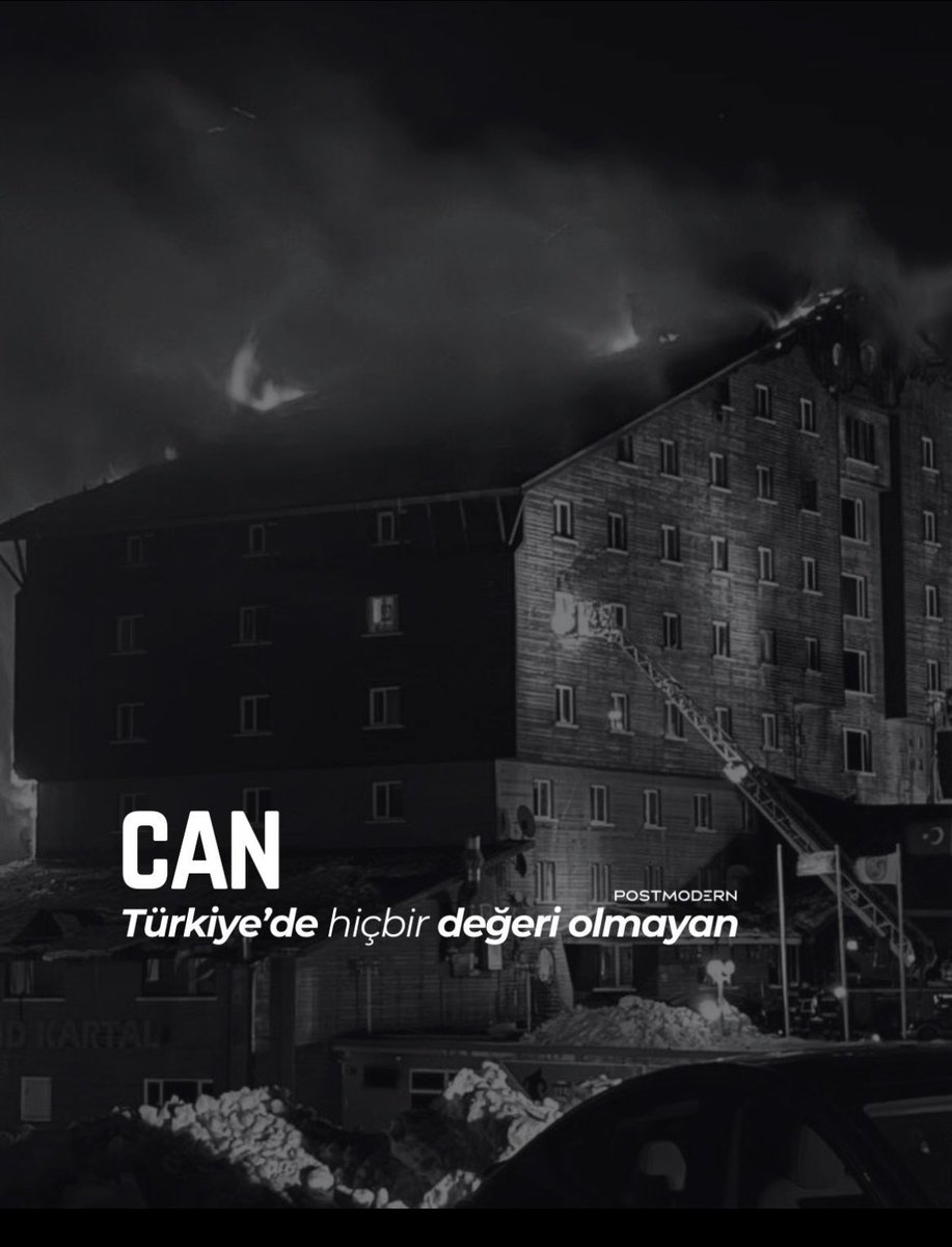 Daha kaç kez ihmalkarlık yüzünden insanları kaybedeceğiz. 
Yeter! #bolukartalkaya
