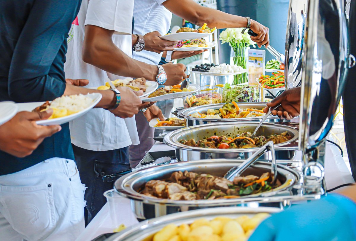 Destinycuisine_'s tweet image. We love seeing guests enjoy the variety and creativity of dishing up for themselves. What’s the first thing you’d grab? 

#BuffetStyle #EventCateringSA #DestinyCuisine #GoodFoodGoodVibes #johannesburgcatering