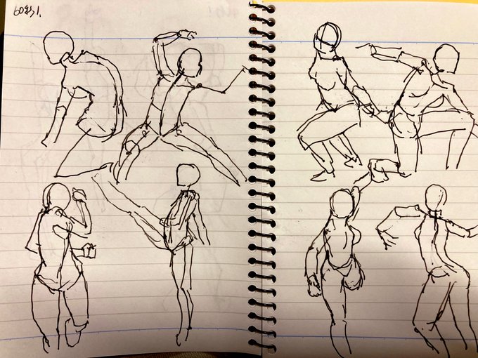 ほぼ初めて早描きドローイングしてみたけど…
意味あんのかなこれ
練習になる気がするだけ? 