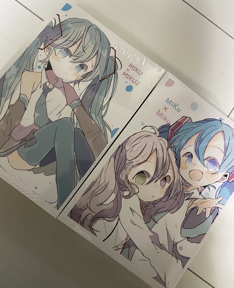 初音ミク 「cc福岡新刊でます左冬コミで出したもの右 」|sakiのイラスト