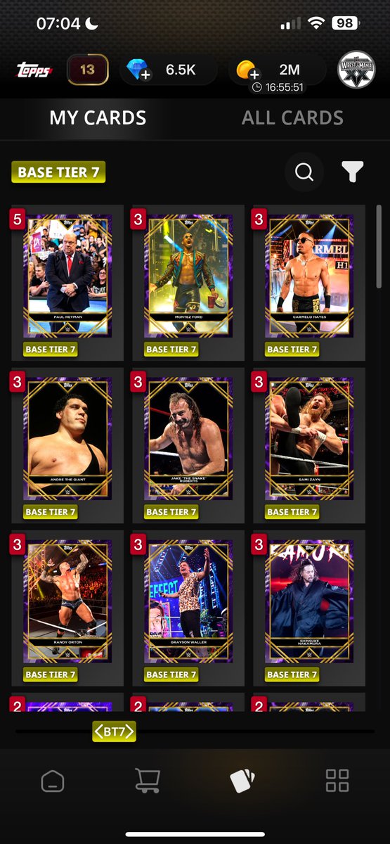 2manempowertrip's tweet image. How Much Interest in the Community is there for a FREE 9x Purple Lightning Giveaway?

Like this post if you’re interested in WWE Slam Card Giveaways!

#WWESuperCard #wwetoppsslam #wweslam 

P.S WWE SuperCard Cardback Giveaway ends today :)