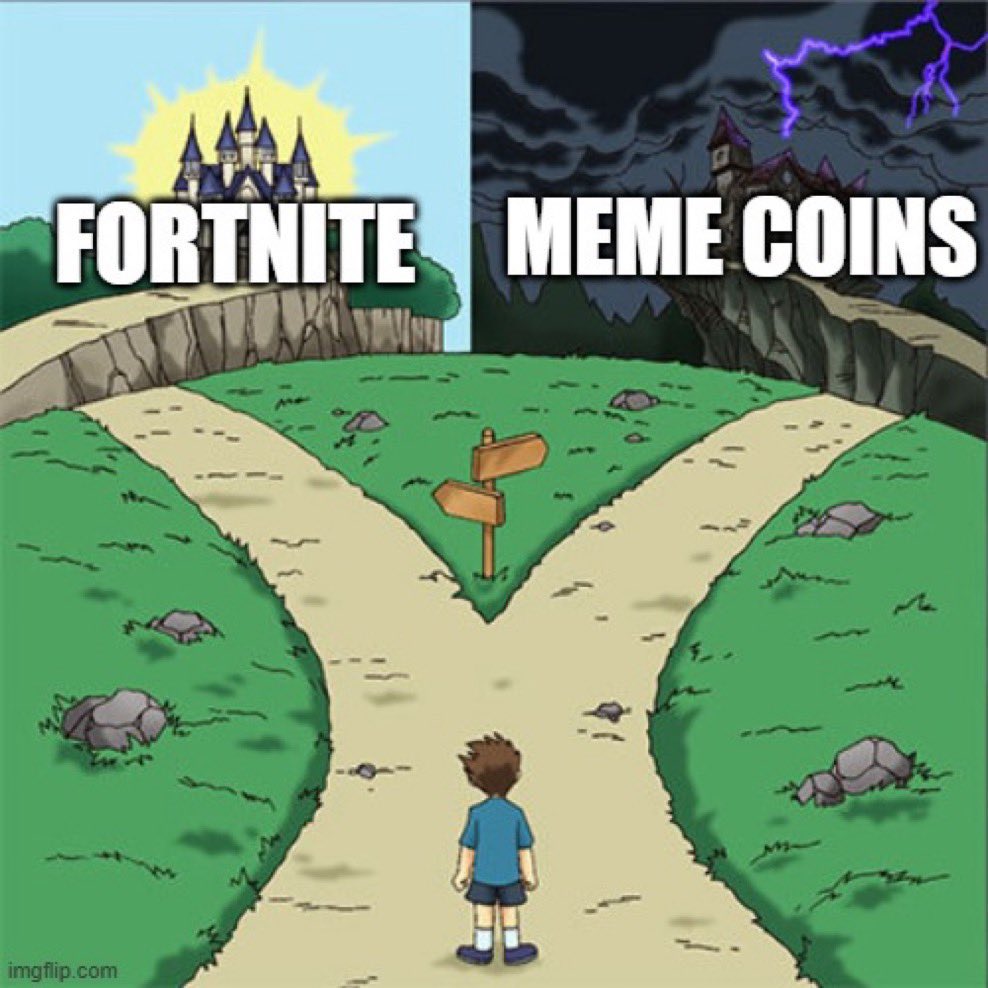 si todavia no se pasan a memecoins no se que hacen