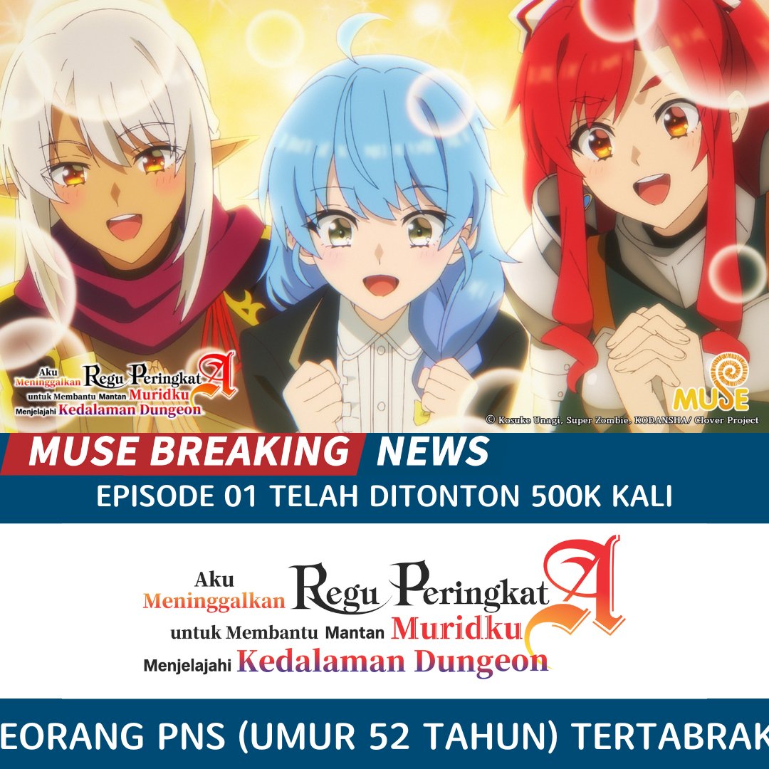 muse_indonesia's tweet photo. Musayang: Min saran anime!  
Mimin Muse: nih, mimin kasih saran berdasarkan anime kesukaan penonton Muse Indonesia. https://t.co/li3elpAMxw

#Aparty #Muse #Anime https://t.co/ek1qoNugOu