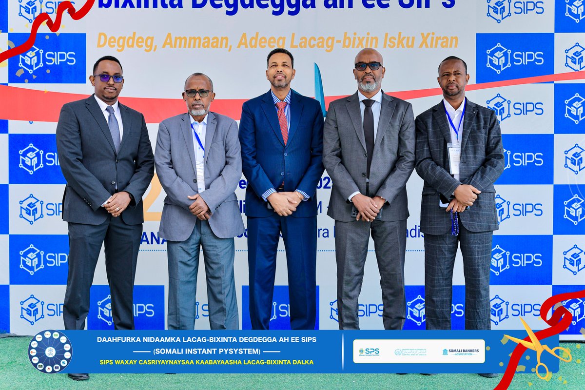 maxamed_soomali's tweet photo. The Launch Event of the Emergency Payment System (SIPS)
#𝐁𝐚𝐧𝐤𝐢𝐠𝐚𝐃𝐡𝐞𝐱𝐞
#𝐒𝐏𝐒 #𝐒𝐈𝐏𝐒
#𝐒𝐁𝐀
#𝐋𝐚𝐜𝐚𝐠𝐖𝐚𝐫𝐞𝐞𝐣𝐢𝐧𝐃𝐞𝐠𝐝𝐞𝐠 https://t.co/nDNFxGd41N