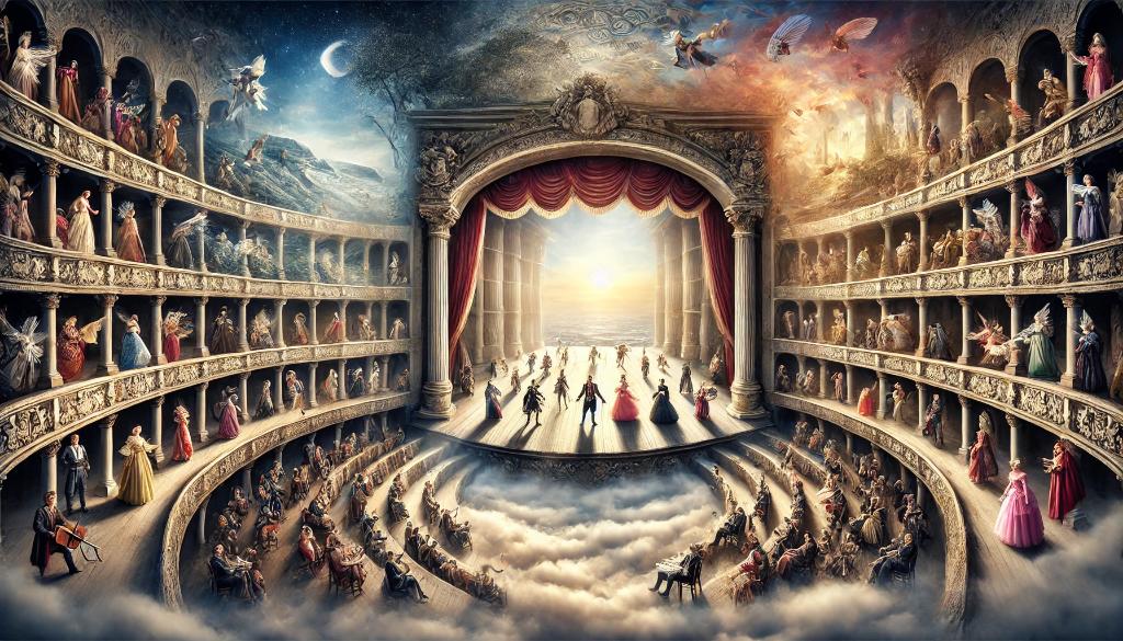 All the world's a stage, and all the men and women merely players