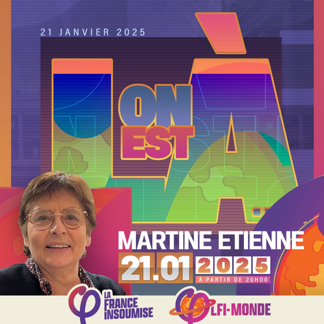 LFIMonde's tweet photo. Échange passionnant avec @MartineEtienne sur la chaîne Youtube #LFIMonde 🔥 Ancienne députée #LFI/#NUPES, avec elle nous avons échangé sur le travail effectué durant sa mandature et de la situation de sa circo.
Retrouvez cet échange en cliquant ici 😉👇
https://t.co/bJPSWj9NCV https://t.co/m8gmbXTZ4G