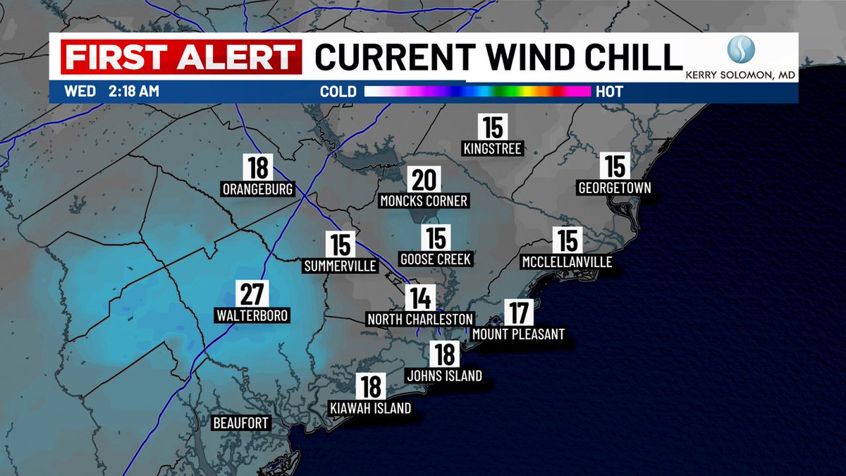 Bitterly cold! It's either sleeting or snowing right now with wind chills in the teens!