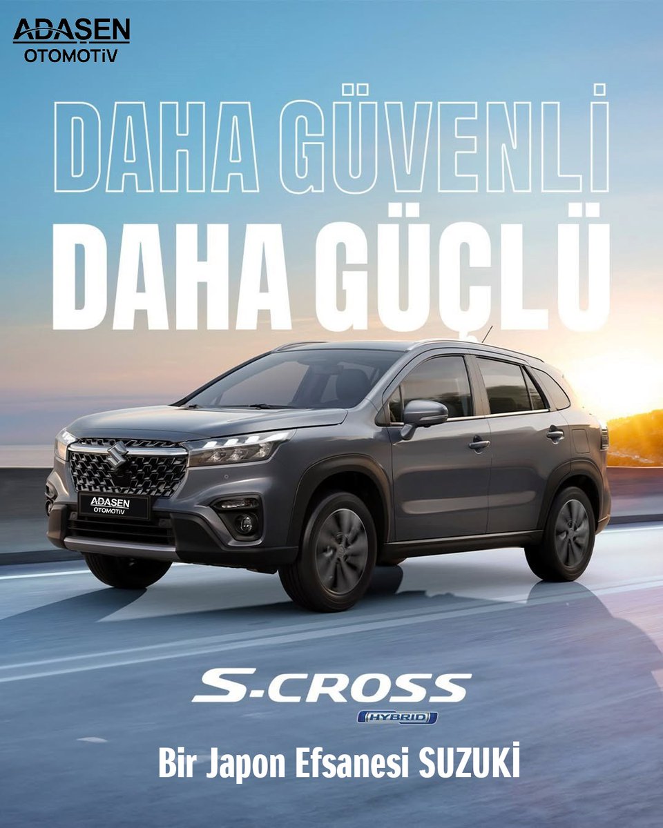 AdasenGrup's tweet photo. S-CROSS https://t.co/w7PTeNSYAu