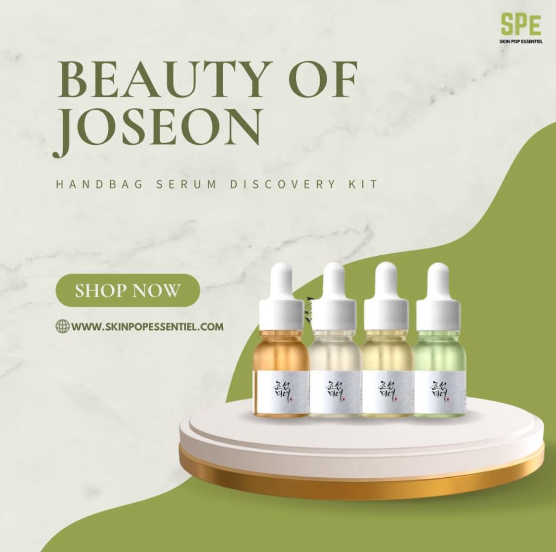 Skinpopessentl's tweet photo. The Beauty of Joseon Hanbang Serum Discovery Kit contains all of your favorite serums in one set. 

With this set of minis, you can try all of Beauty of Joseon's serums.
Calming Serum: Green Tea + Panthenol (10ml / 0.33fl.oz.)
Glow Serum: Propolis + Niacinamide (10ml / 0.33fl.oz https://t.co/zN9vKXGH77