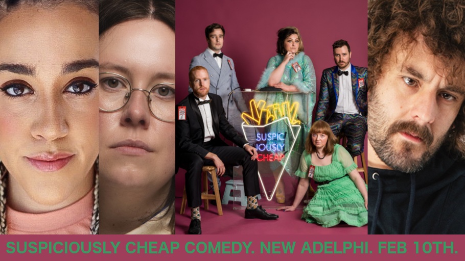 Kiri Pr'chard-McLean (@kiripritchardmc) on Twitter photo The <a href="/suspiciouslycc/">Suspiciously Cheap Comedy</a> line up next month is unreal. <a href="/JoshPughComic/">Josh Pugh</a> <a href="/ChloePetts/">Chloe Petts</a> <a href="/Tarotcomedy/">Tarot</a> and <a href="/MelOwenComedy/">Mel Owen</a> for a fiver at <a href="/NA_Theatre/">New Adelphi Theatre</a> . Can’t wait to host it. fatsoma.com/e/okfhs1ye/sus… The <a href="/suspiciouslycc/">Suspiciously Cheap Comedy</a> line up next month is unreal. <a href="/JoshPughComic/">Josh Pugh</a> <a href="/ChloePetts/">Chloe Petts</a> <a href="/Tarotcomedy/">Tarot</a> and <a href="/MelOwenComedy/">Mel Owen</a> for a fiver at <a href="/NA_Theatre/">New Adelphi Theatre</a> . Can’t wait to host it. fatsoma.com/e/okfhs1ye/sus…