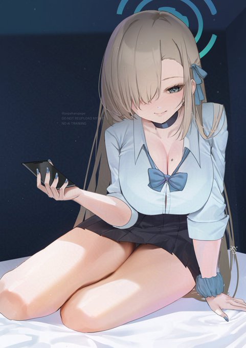 アスナ #ブルアカ
初のglazeです 