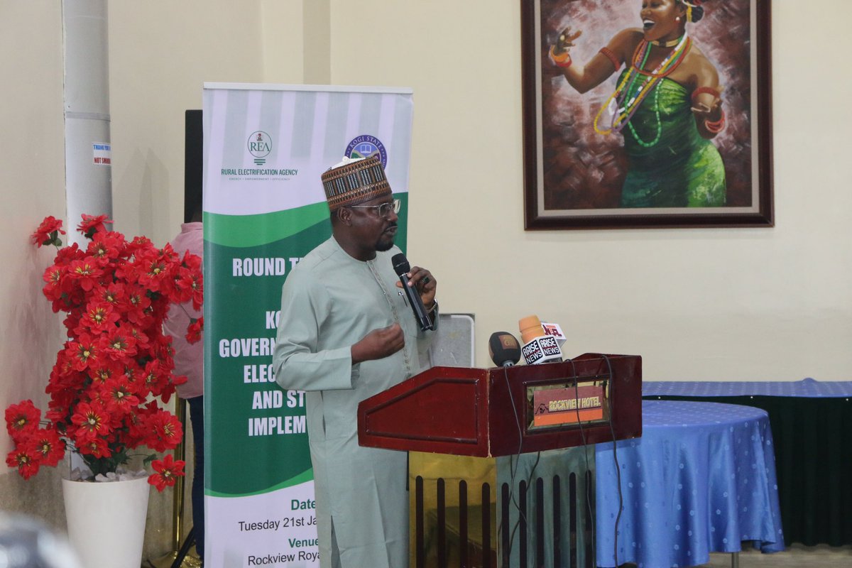 abbaaliyu_'s tweet photo. Testament to our collective commitment to bridging the energy access gap and unlocking the vast economic potential of rural communities across Nigeria, the REA successfully held a roundtable discussion yesterday in partnership with the Kogi State Government.

In the REA’s effort to advance distributed renewable energy solutions and take power to unserved and underserved communities, we brought together key stakeholders including financiers with an investment portfolio totalling about $2 billion and leading Renewable Energy Service Companies (RESCOs) to meet with the Government of Kogi State.

With electricity being the foundation upon which innovation and economic growth can blossom, the Kogi State Government took a decisive step to create a sustainable electricity market by enacting the Kogi State Electricity Act and establishing a State Electricity Regulatory Commission, hence creating a business-friendly environment for investors. The Executive Governor of Kogi State, HE Ahmed Usman Ododo, vowed that his administration will show unwavering support for RESCOs through:

✅ Flexible infrastructural support
✅ Expediting administrative processes
✅ Ensuring community buy-in
✅ Security and protection of investments, and others.

I am pleased to see the Governor @OfficialOAU ensure we hit the ground running after our earlier discussion in December 2024, and I look forward to the implementation of the many projects across the beautiful Kogi State.

#RuralElectrification #REA #REAxKogi #REAStatebyStateRoundtable #EmpoweringRuralEconomies #RuralEmpowerment #RenewableEnergy #SocialImpact #SocioEconomicImpact