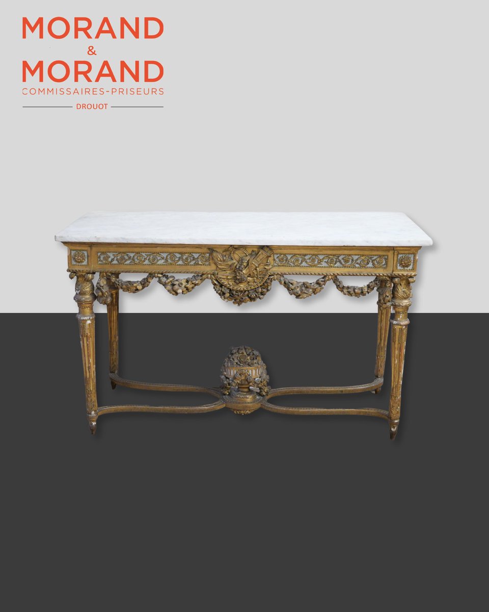 MorandAuction's tweet photo. 🔎Lot 252  Console rectangulaire en bois finement sculpté. Époque Louis XVI. Estimation 4000/6000€

✨ Premier Vente Classique Mensuelle de 2025 ✨

Découvrez les lots sur https://t.co/L8ebPuOhIy

📆 Adjudication le Mardi 28 Janvier 2025 à partir de 14h

☎️01.40.56.91.96 https://t.co/RexmAMTDiz